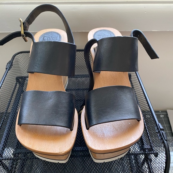 Chloe wedge sandals - Picture 1 of 8